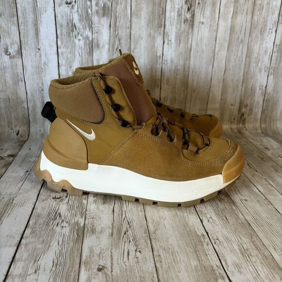 Nike Shoes - Nike Womens City Classic DQ5601-710 Brown Round Toe Hiking Boot Size 6